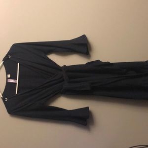 Navy wrap dress size m